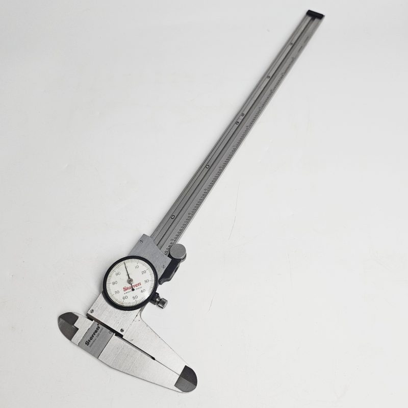 Starret 120 Hardened Stainless Dial Caliper 0-12" .001"