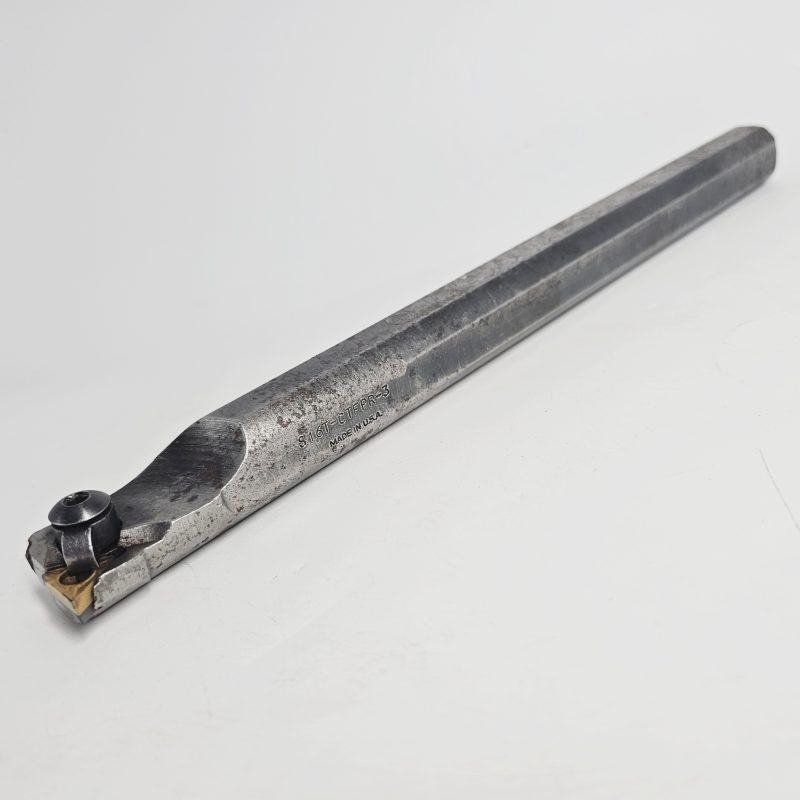 0S16T-CTFPR-3 Indexable Boring Bar 1.2800" Min Bore, Right Hand, 0 deg Lead, 1" Shank